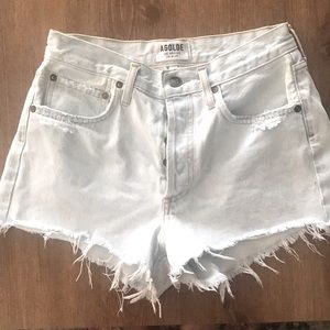 ARITZIA AGOLDE Los Angeles premium shorts size 25